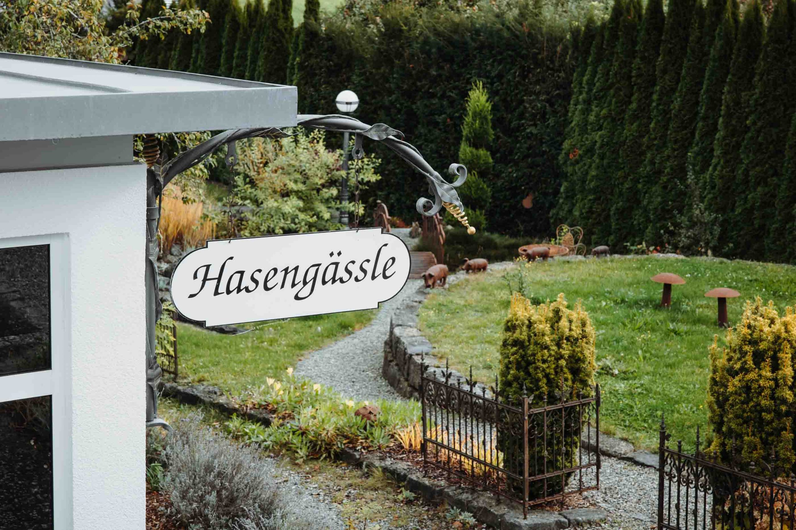 Hasengässle mit Garten