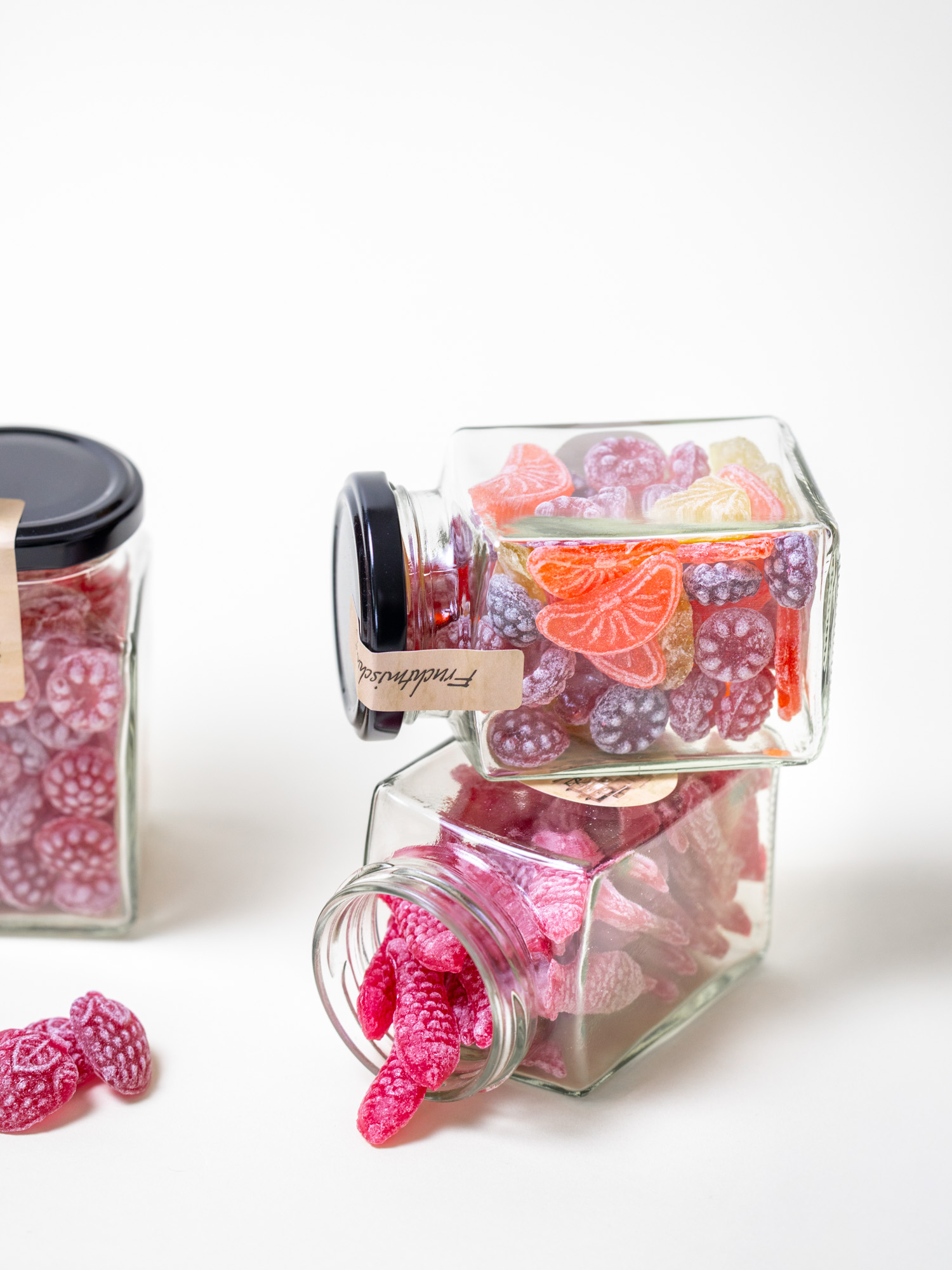 Bonbonglas beliebige Sorte* 150 g (netto) / 4,95 €