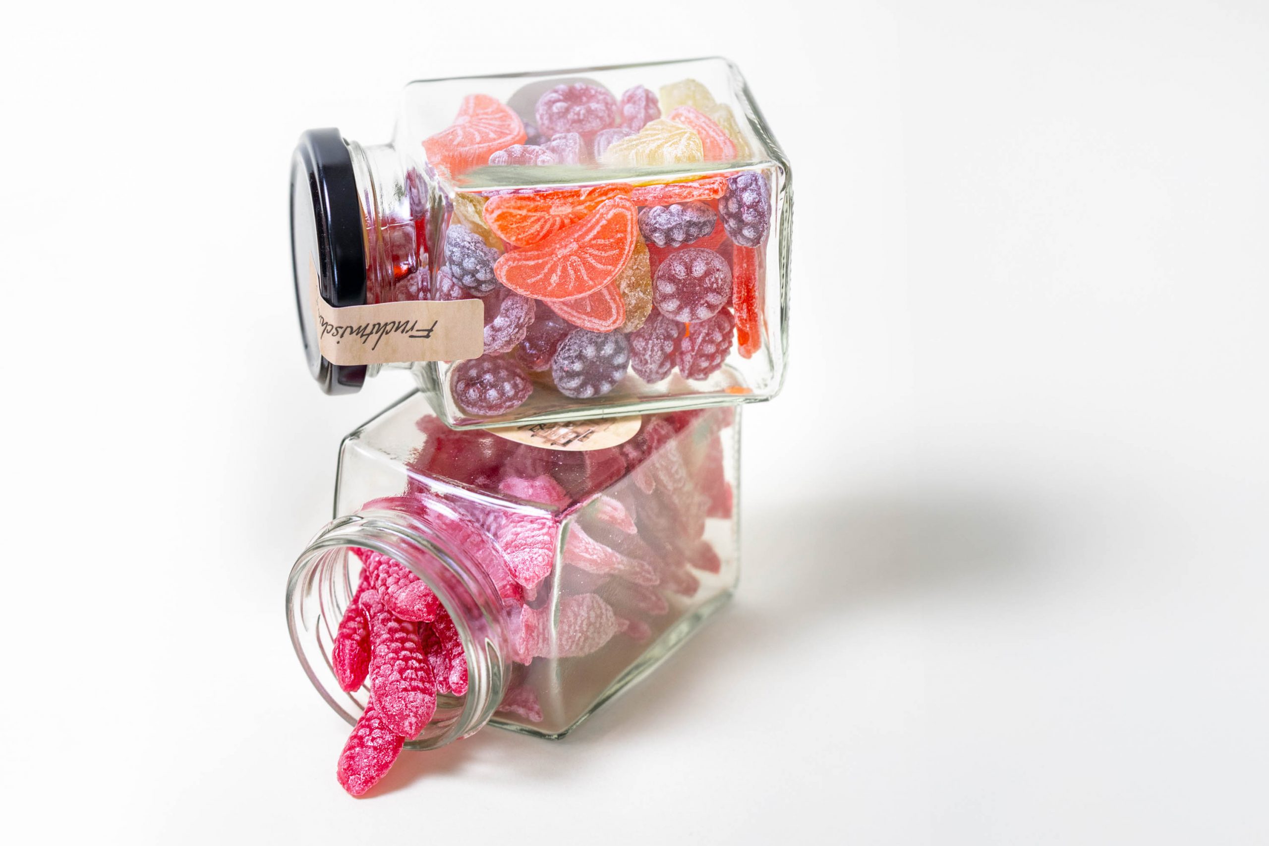 Bonbonglas beliebige Sorte* 150 g (netto) / 4,95 €